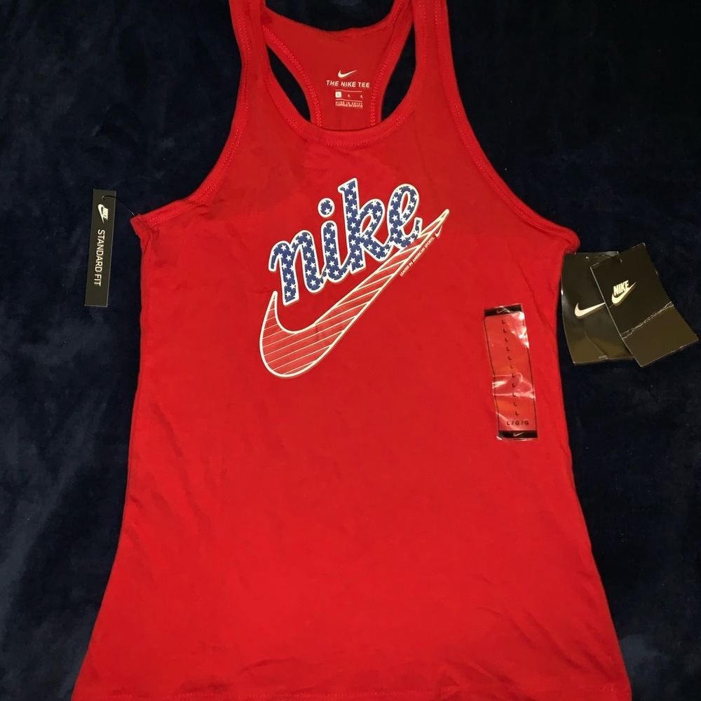 Nike Red Tank Top